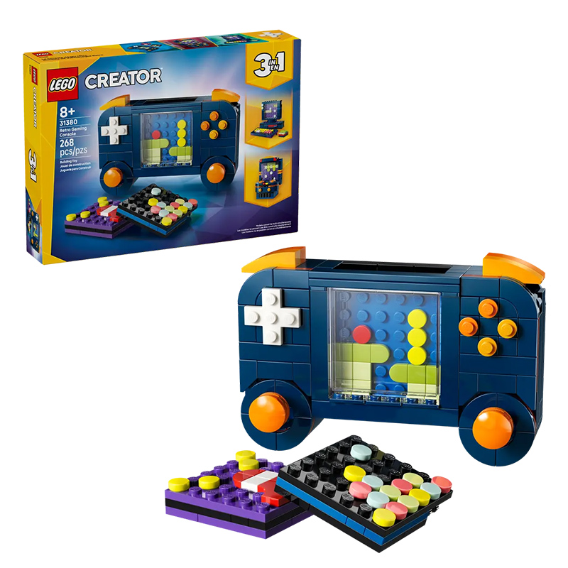 Retro Handheld Console - LEGO Creator 3in1 Yapı Taşları LG-31380