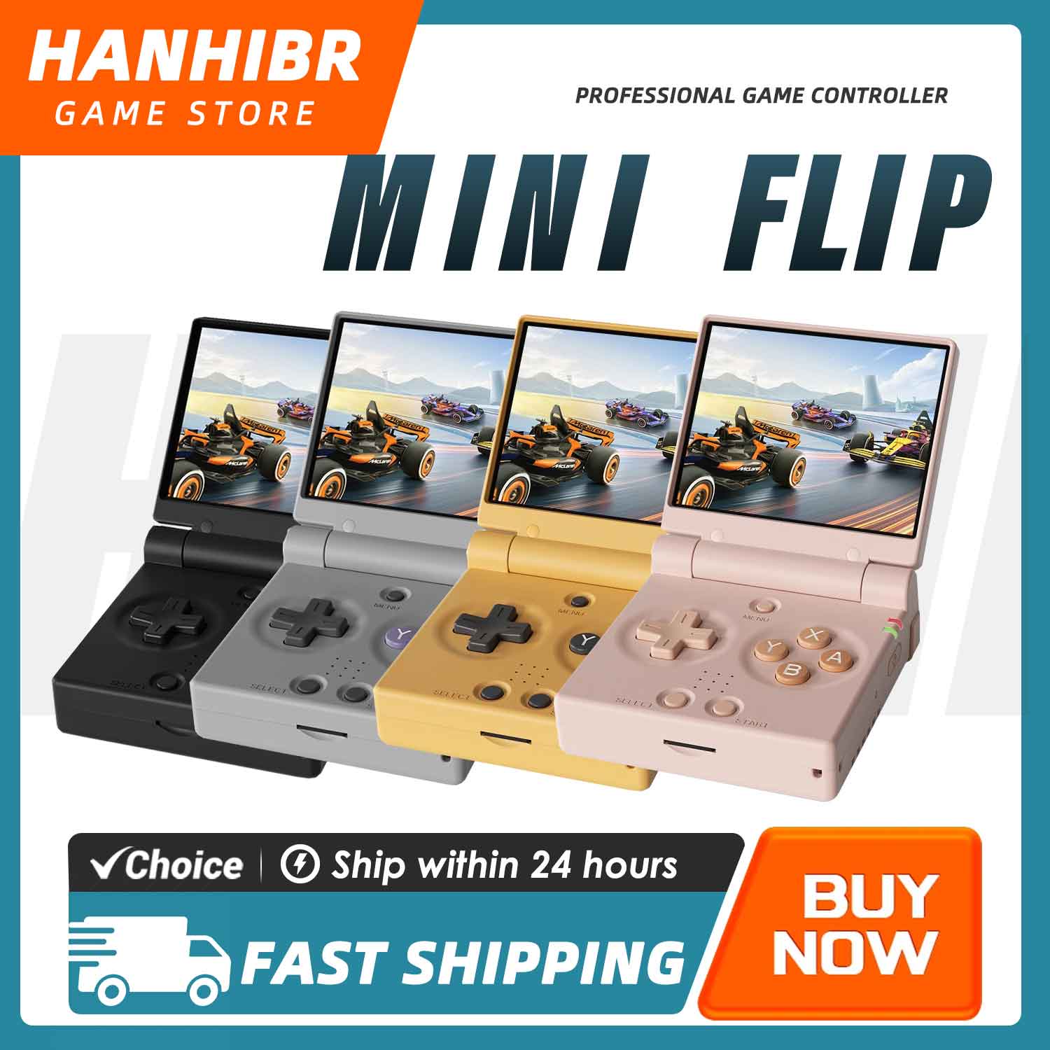 Retro Gaming Usb Stick - MIYOO MINI FLIP El Tipi Oyun