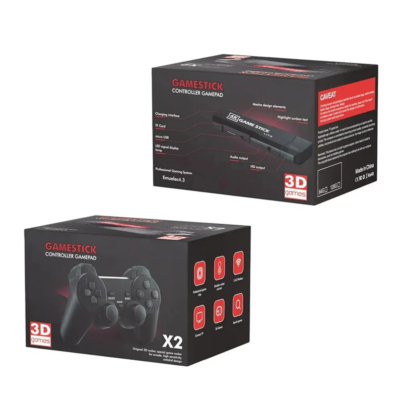 Retro Gaming X2 - Retro Video Oyun Konsolu-X2 Plus 4K