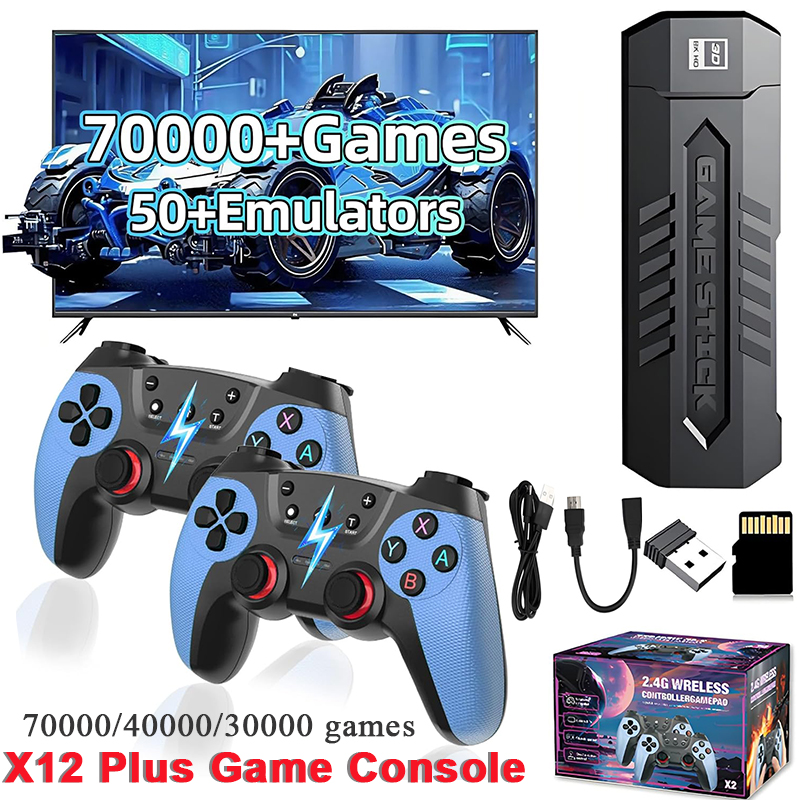 Retro Gaming X2 - X2 Retro Oyun Çubuğu 128GB 70000/30000+
