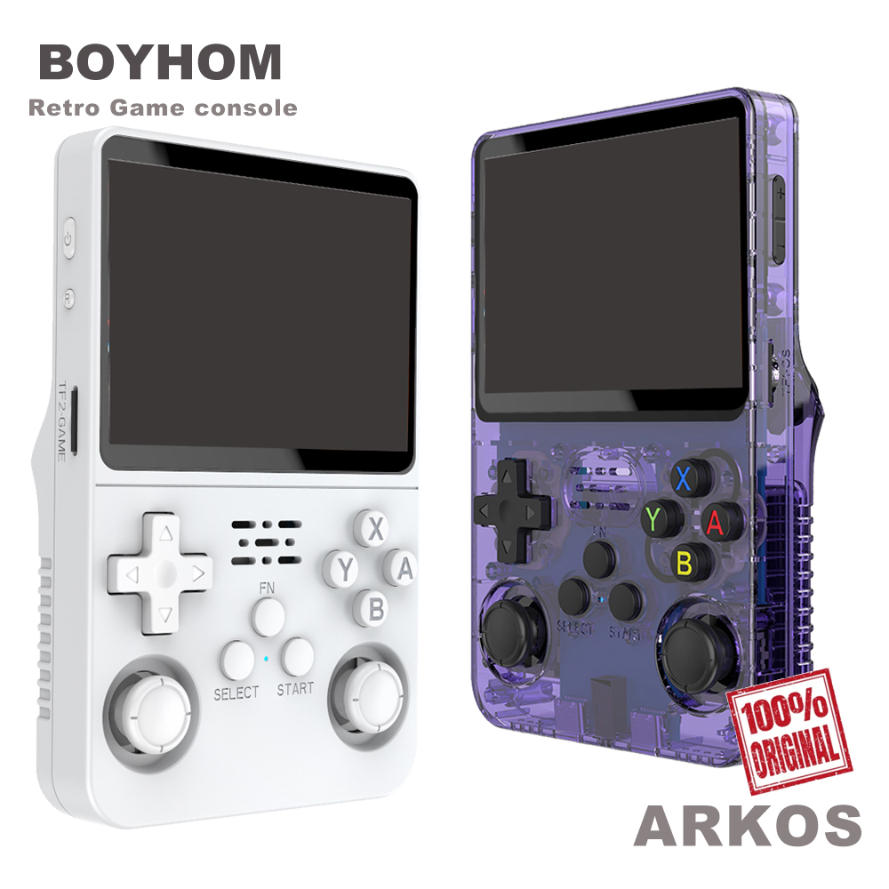 Retro Gaming R36S - Orijinal Taşınabilir El Tipi Oyun Kumandası,