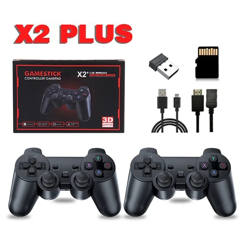 Retro Gaming X2 - Retro Video Oyunu X2 Plus 128G