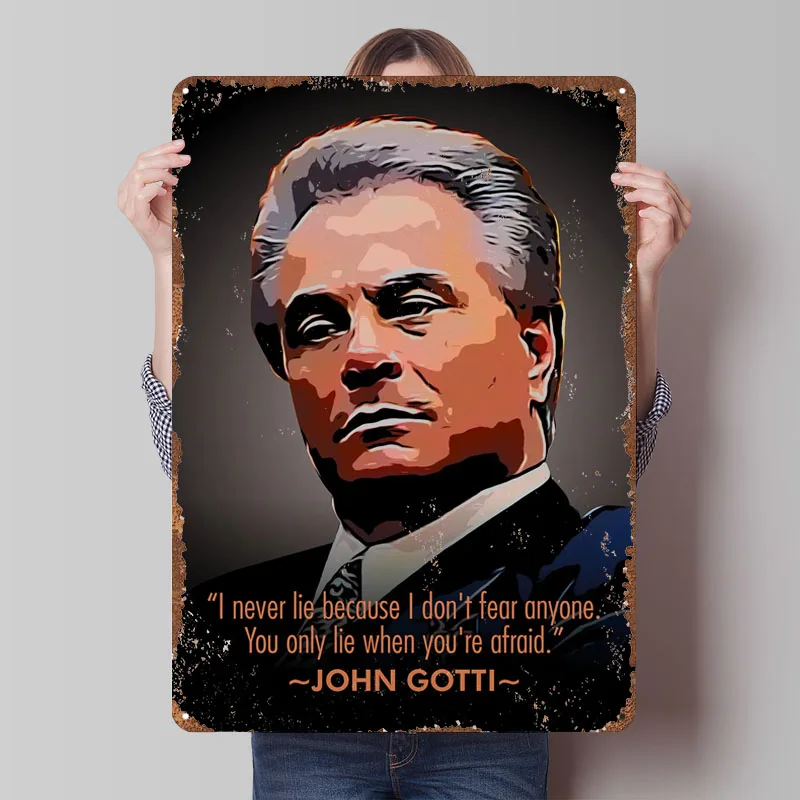 Retro Gaming At Home - John Gotti Modern Popüler Kültür Alıntıları