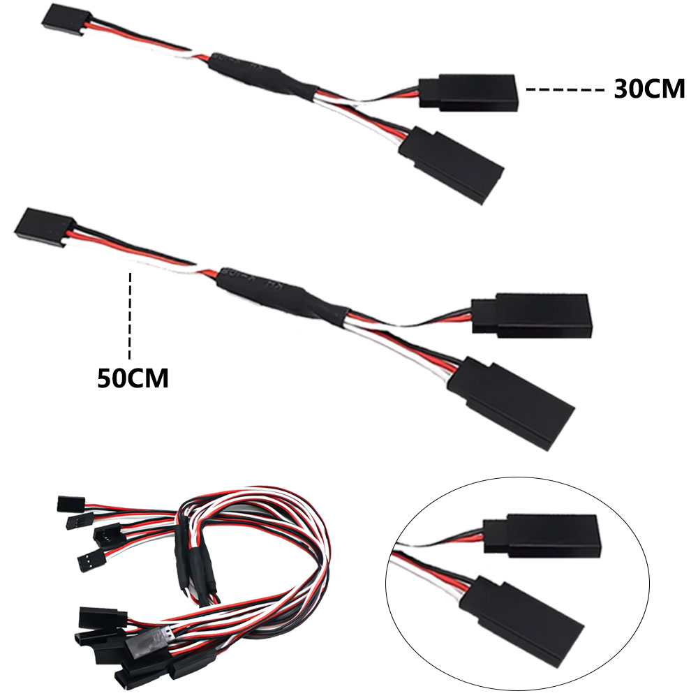Composite Rca Cable - 5/8/10 adet RC Servo Y Uzatma