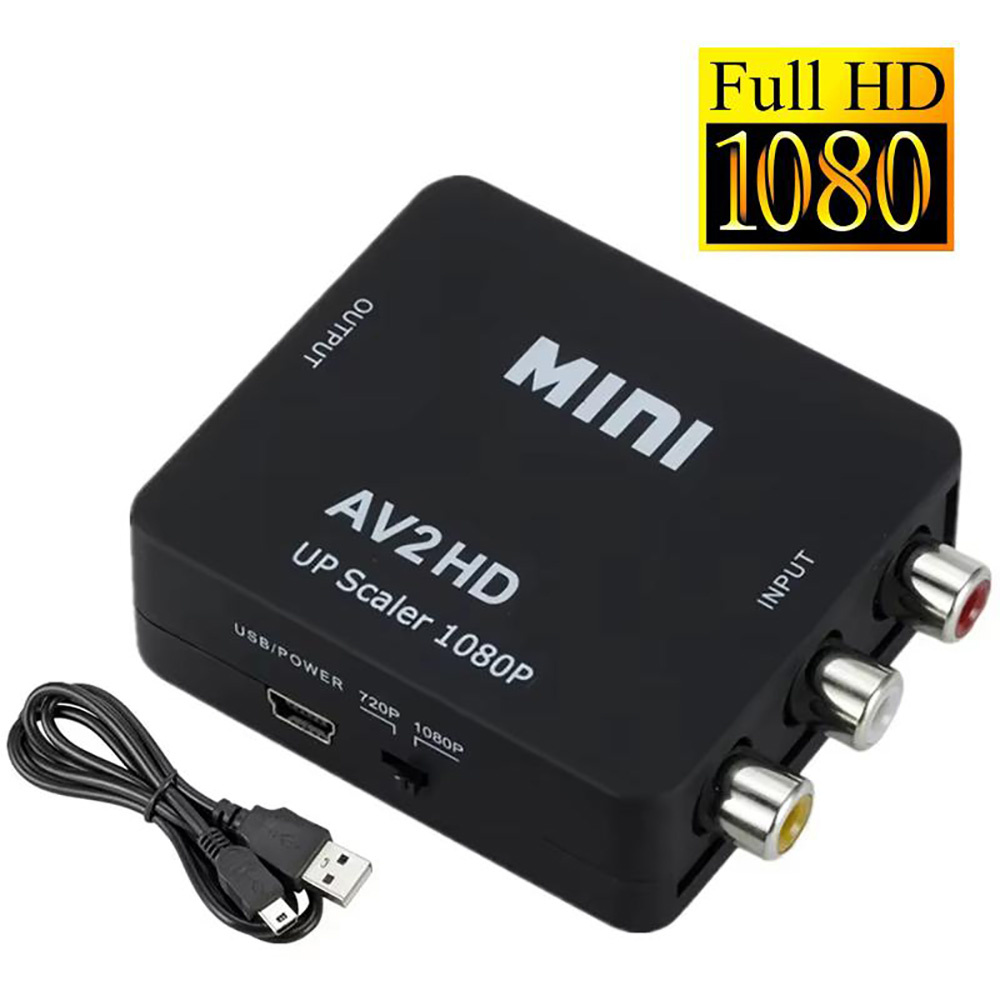 Composite Rca Cable - RCA AV - HDMI Dönüştürücü 1080P