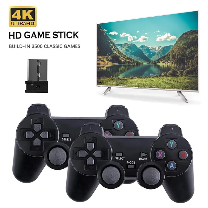 Retro Gaming Usb Stick - Gecikmesiz 2.4G Kablosuz Oyun Kumandası Tak