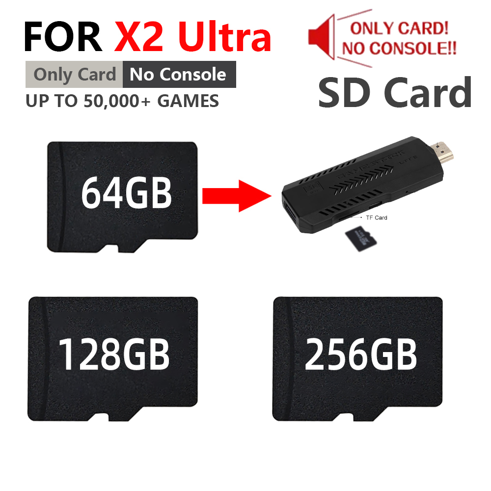 Retro Gaming X2 - X2 Ultra Oyun Konsolu için Hafıza