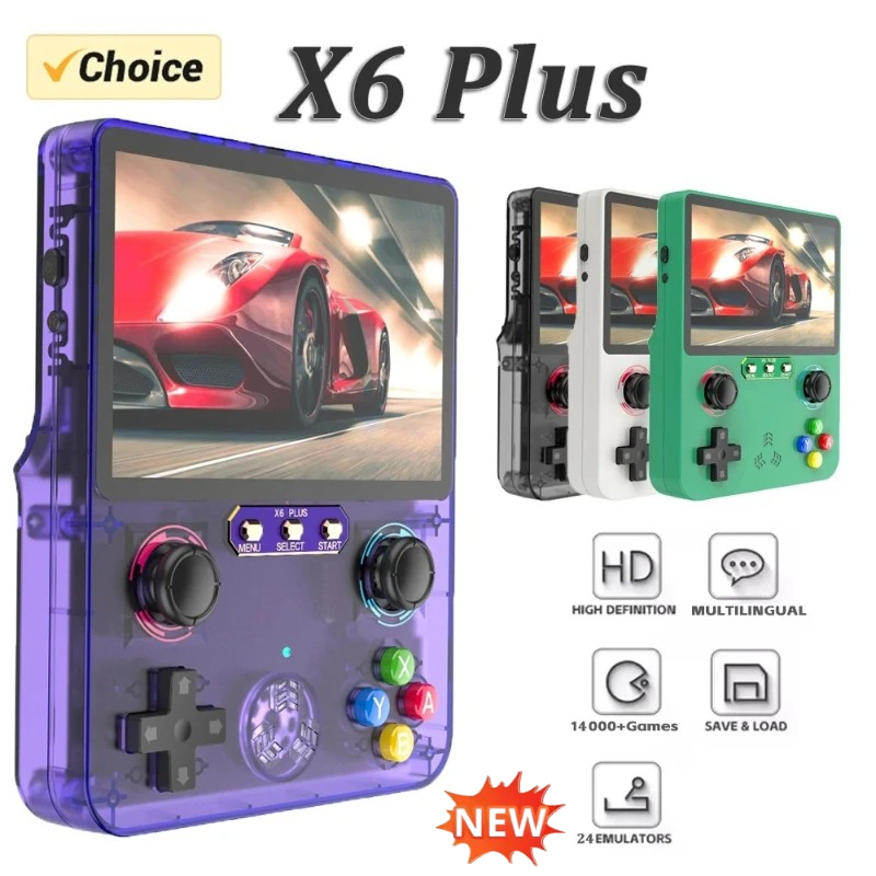 Retro Gaming X6 - Retro X6 Plus El Oyun Konsolu