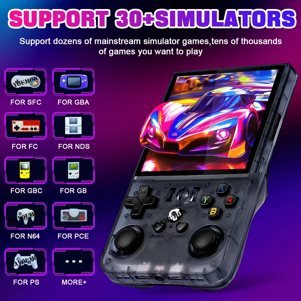 Retro Gaming R36S - YENİ R36MAX El Tipi Retro Oyun