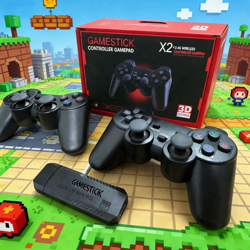 Retro Gaming X2 - Tak ve Çalıştır Retro Oyun Konsolu
