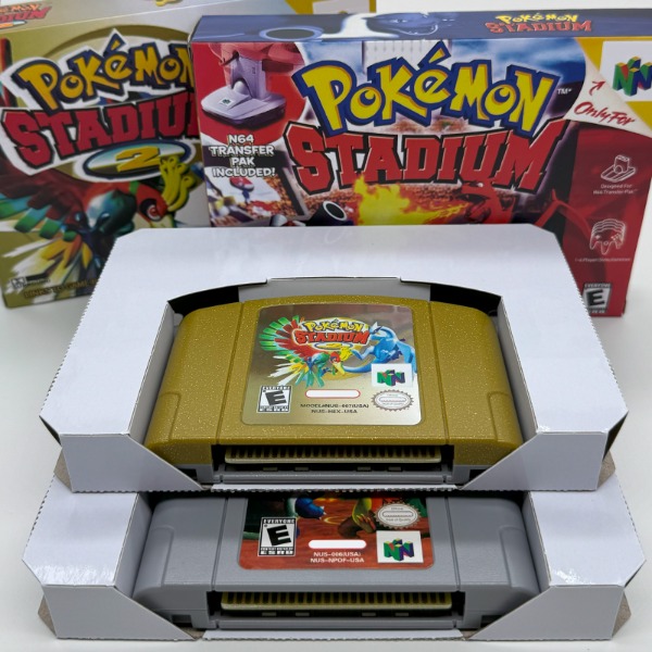 Retro Gaming Pokemon - Pokemon Stadium 1 2 Oyun Kartuşu