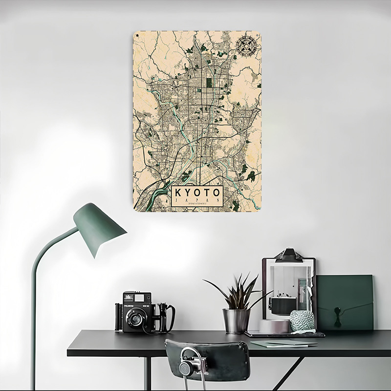 Kyoto Şehir Haritası Japonya V - Retro Gaming Japan incelemesi ve fiyatı