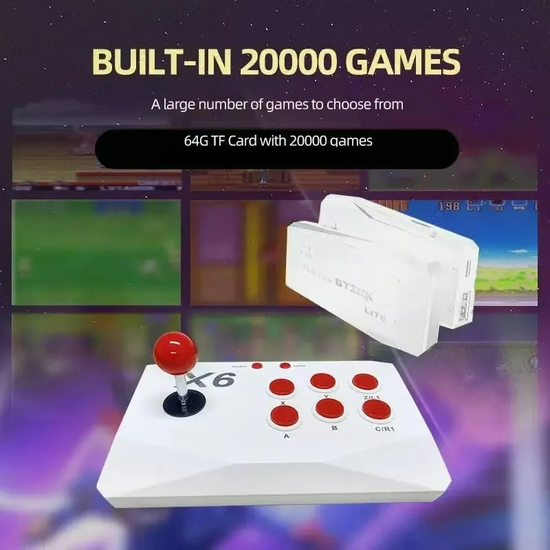 Yeni X6 Video Oyun Konsolu 4K  - Retro Gaming X6 incelemesi ve fiyatı