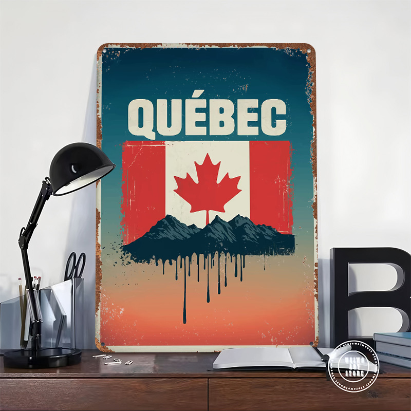 Quebec Seyahat Baskılı Poster  - Retro Gaming Quebec incelemesi ve fiyatı