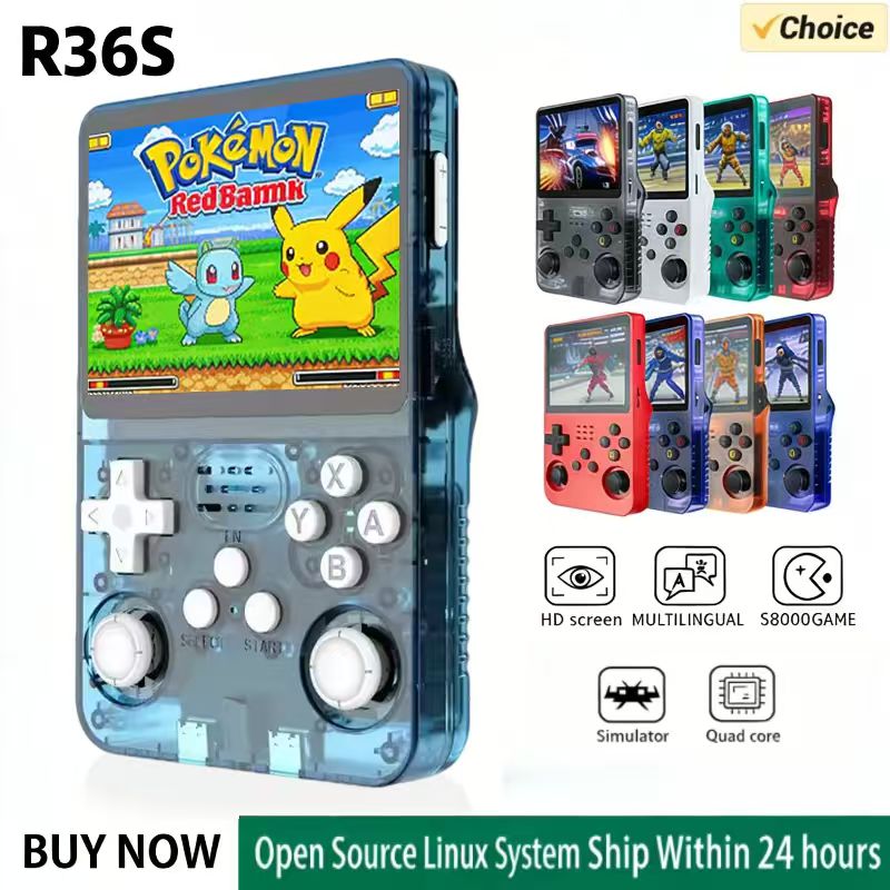 R36S El Tipi Oyun Konsolu ARKO - Retro Gaming R36S incelemesi ve fiyatı