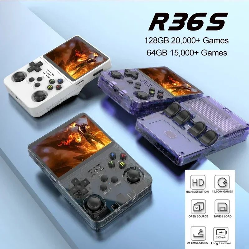 R36S Retro El Oyun Konsolu Lin - Retro Gaming R36S incelemesi ve fiyatı