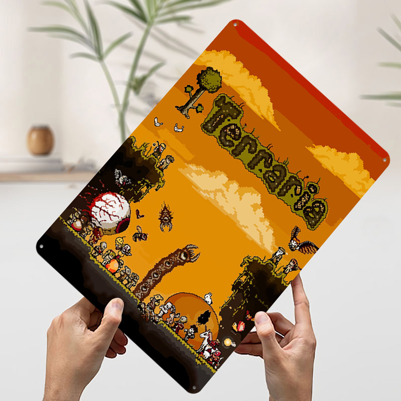 Terraria Piksel Sanatı Oyunu B - Retro Gaming At Home incelemesi ve fiyatı