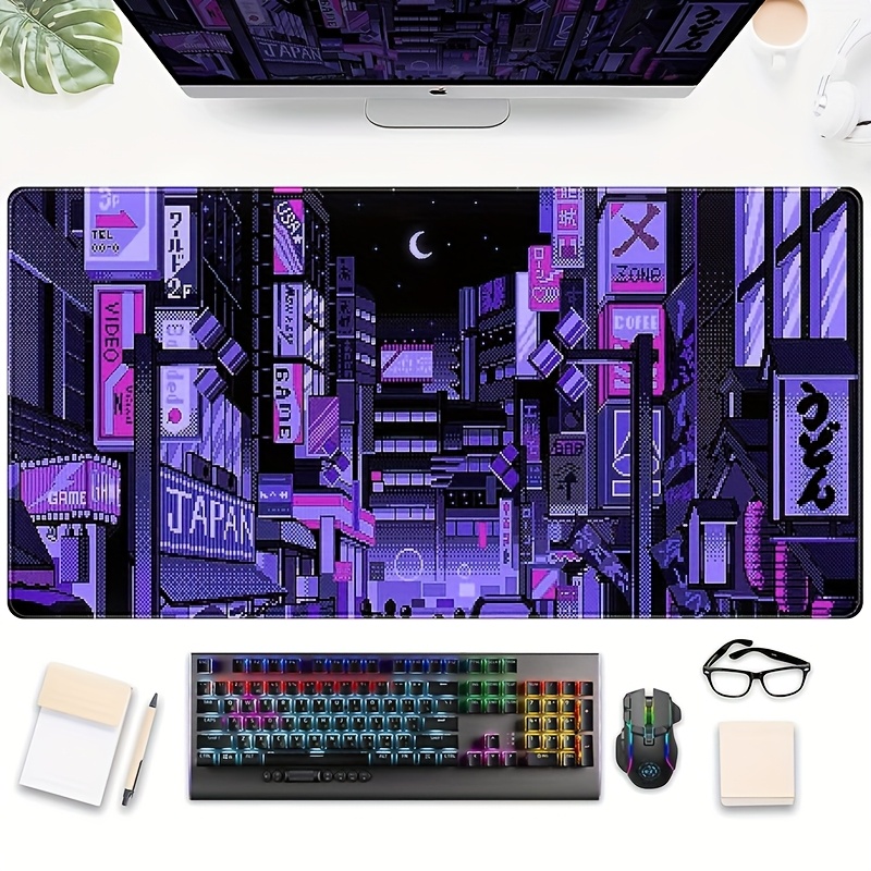 XXL Tokyo Sokak Masa Örtüsü, C - Retro Gaming Desk Setup incelemesi ve fiyatı