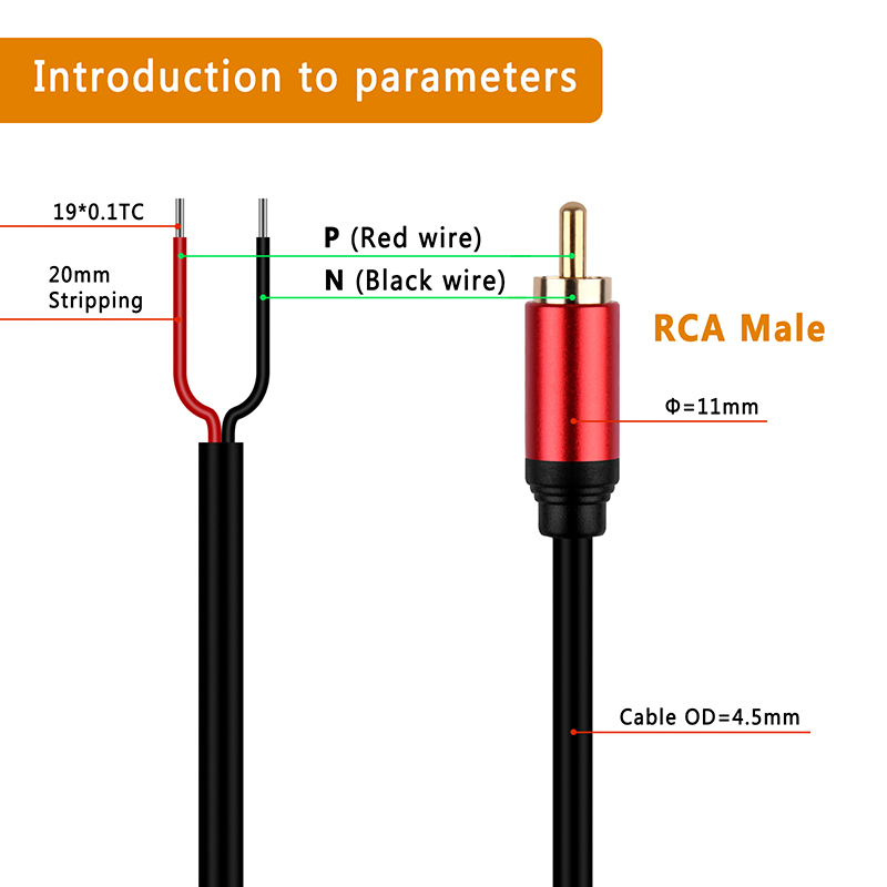 Hoparlör Kablosu RCA Erkek Fiş - Composite Rca Cable incelemesi ve fiyatı
