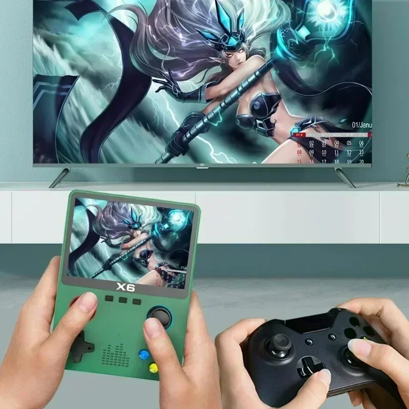 3.5/4'' IPS Ekran X6 Retro Taş - Retro Gaming X6 incelemesi ve fiyatı