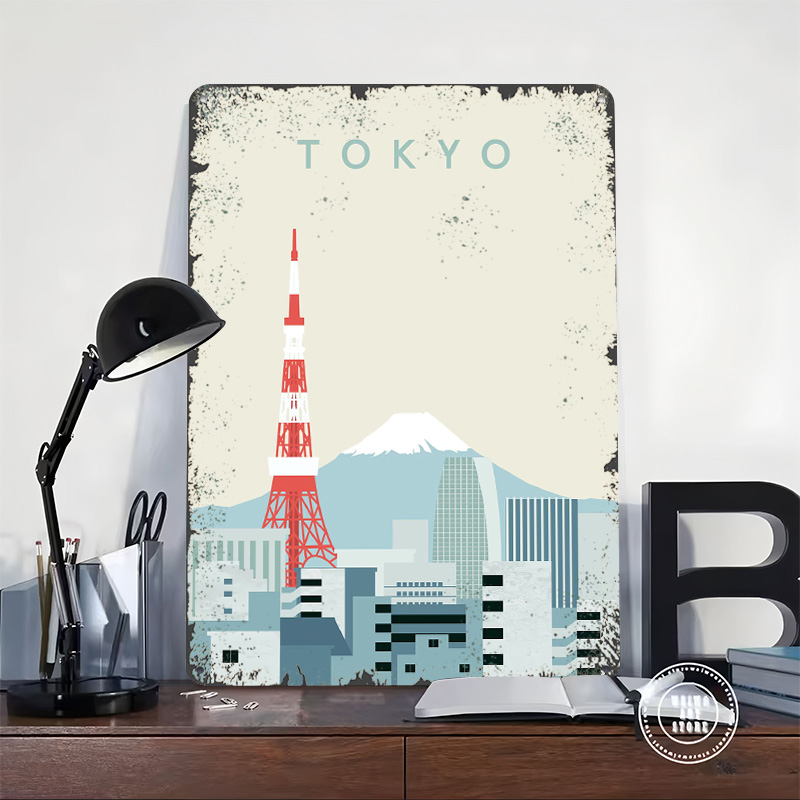Tokyo Retro 3D Baskılı Metal T - Retro Gaming At Home incelemesi ve fiyatı