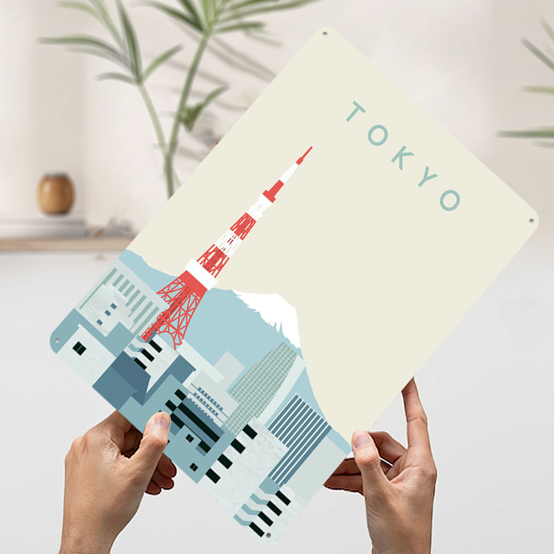 Tokyo Retro 3D Baskılı Metal T - Retro Gaming At Home incelemesi ve fiyatı