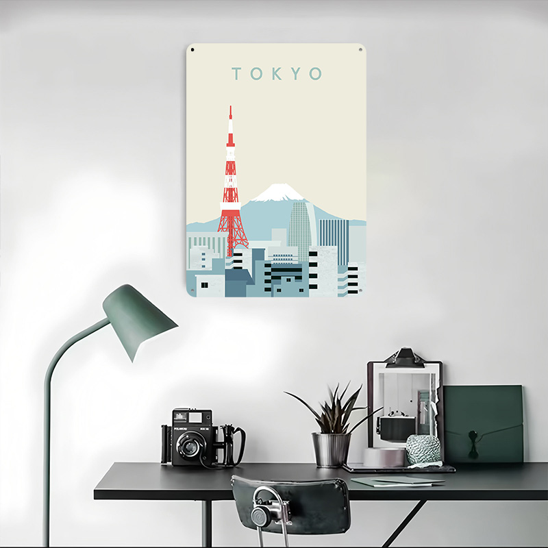 Tokyo Retro 3D Baskılı Metal T - Retro Gaming At Home incelemesi ve fiyatı