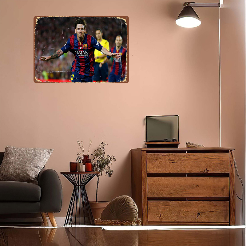 Lionel Messi Futbol Baskılı Po - Retro Gaming At Home incelemesi ve fiyatı