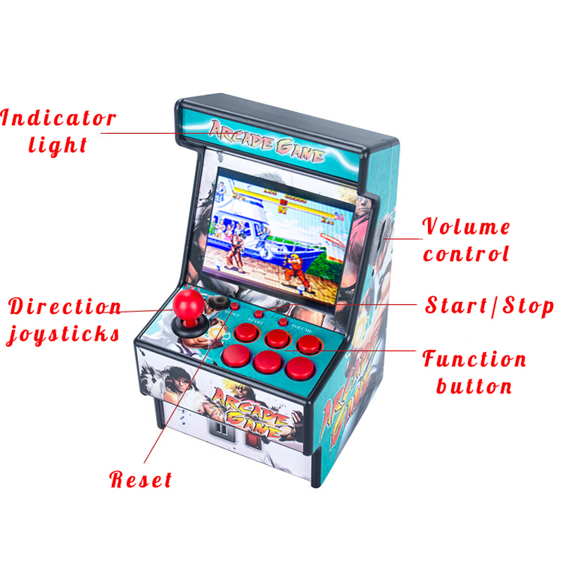2,8 inç 16 bit Mini El Video A - Retro Gaming X6 incelemesi ve fiyatı