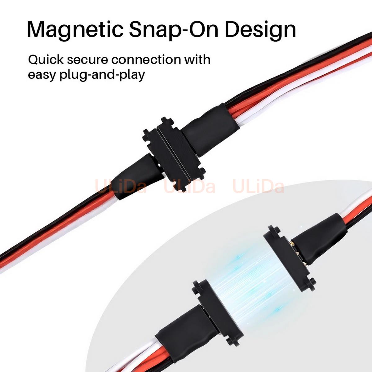 3-Pin Manyetik Klipsli 1'den 2 - Composite Rca Cable incelemesi ve fiyatı