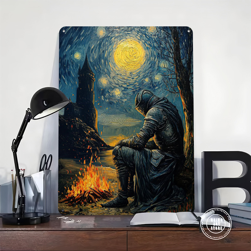 Knight By The Bonfire Teneke P - Retro Knight Gaming incelemesi ve fiyatı