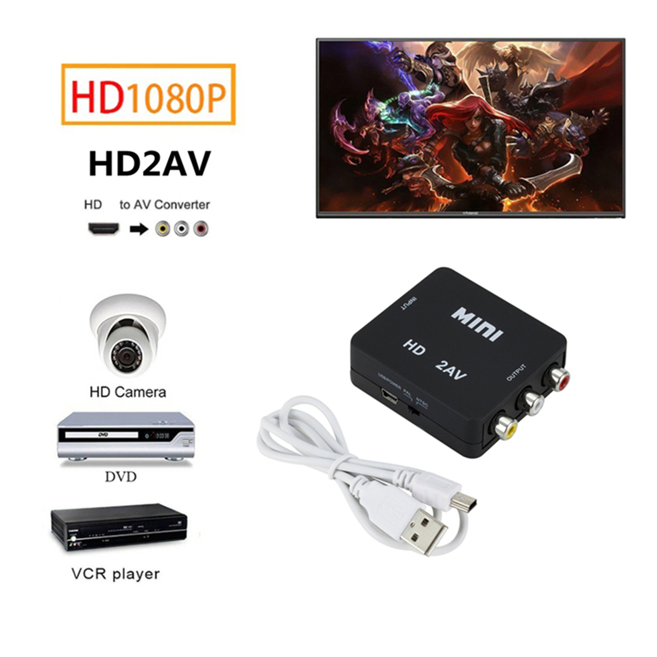 HDMI uyumlu AV RCA Adaptörü HD - Composite Rca Cable incelemesi ve fiyatı